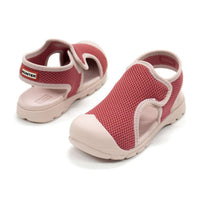 HUNTER Girls Mesh Outdoor Walking Sandals in rowan pink 1 - kids' sandal - view 5