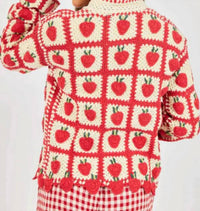 Sadie & Sage - Strawberry Fields Cardigan