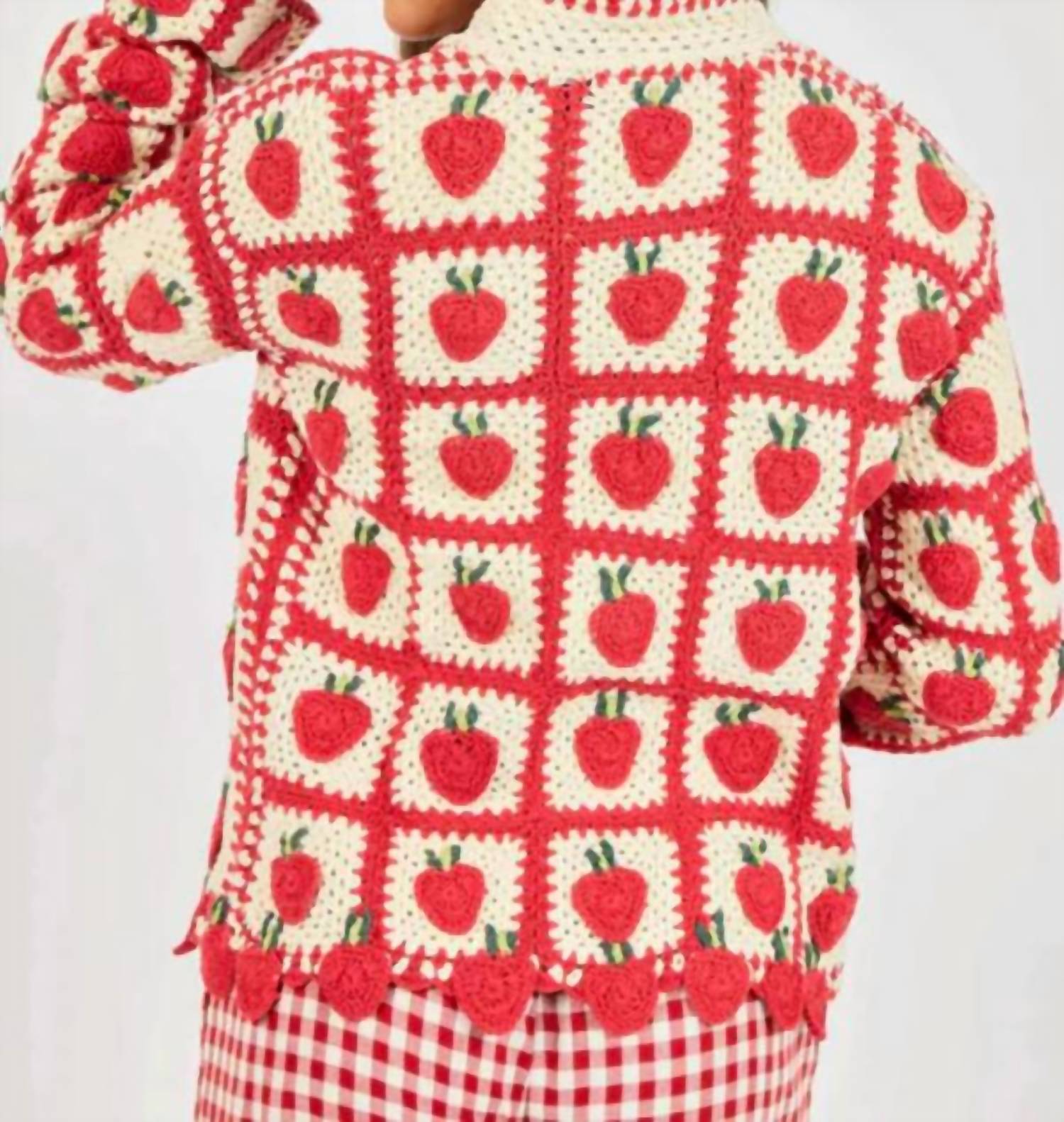 Sadie & Sage - Strawberry Fields Cardigan