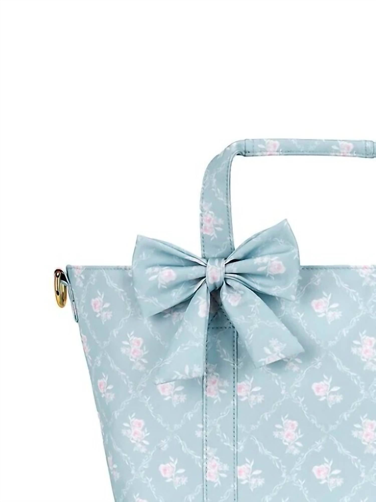 Stoney Clover Lane - Women's High Tea Mini Tote Bag With Bow