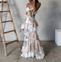 Little Secret Of Mine - Women's Two Piece Mesh Skirt Set