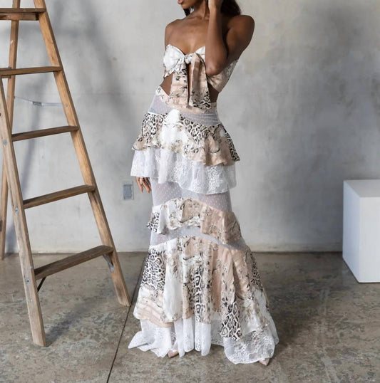 Little Secret Of Mine - Women's Two Piece Mesh Skirt Set