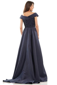 Colors Dress - Beaded Bodice Gown