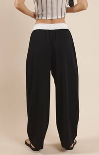 Sage The Label - BREAK AWAY CONTRAST WAISTBAND PANT