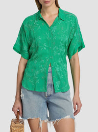Johnny Was - AUDREY EYELET SHORT SLEEVE SHIRT