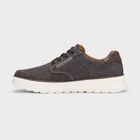 Skechers Men's Beckett Jojo Extra Wide Sneaker in black - men's sneaker - detail view