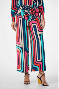 Trina Turk - Cubism Geometric Print Pant