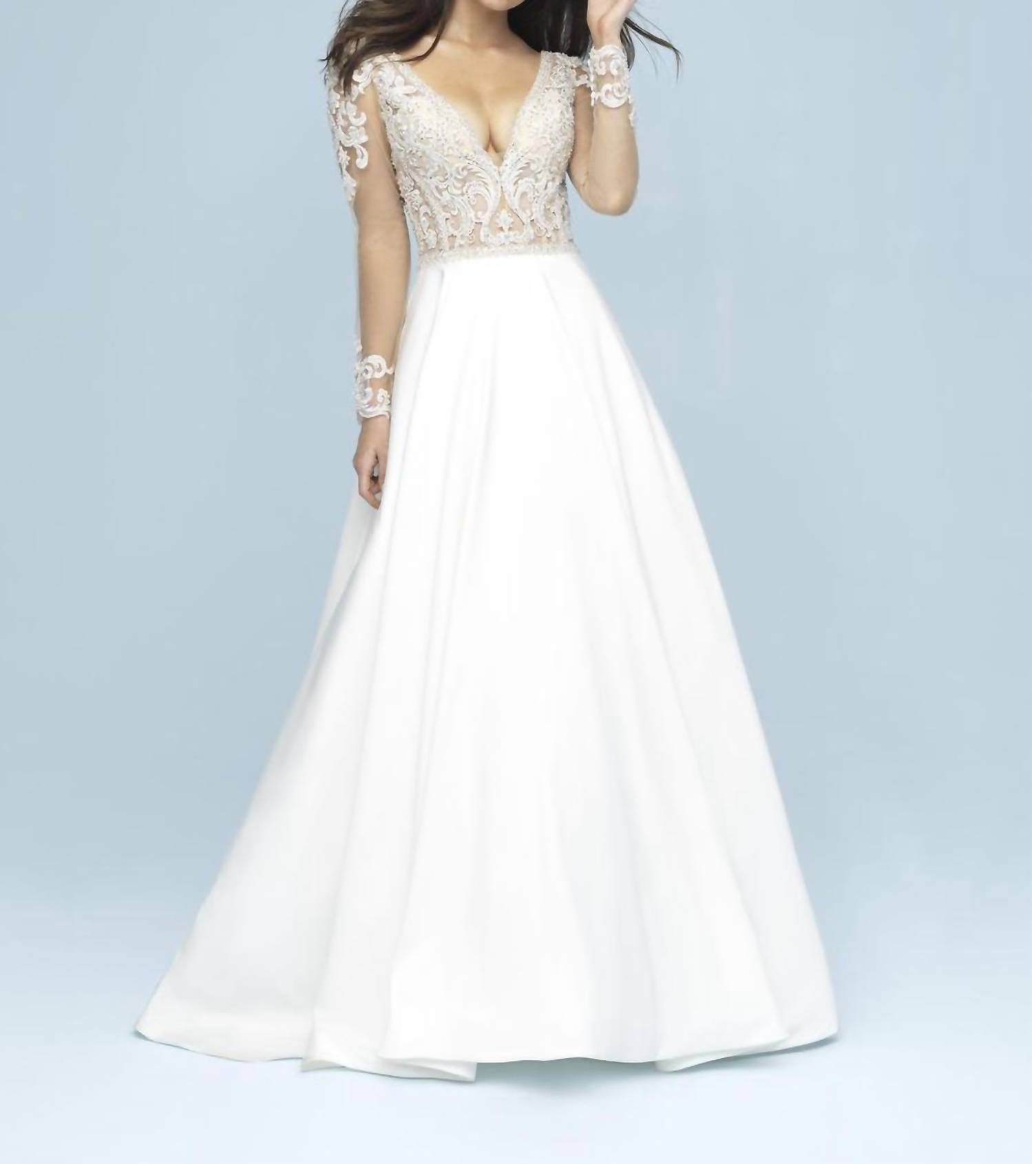 Allure Bridals - Sleeved Wedding Dress