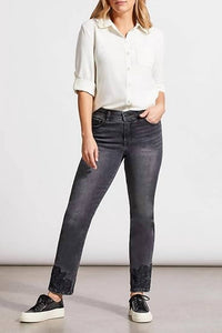 Tribal - Sophia Curvy Ankle Straight Jeans
