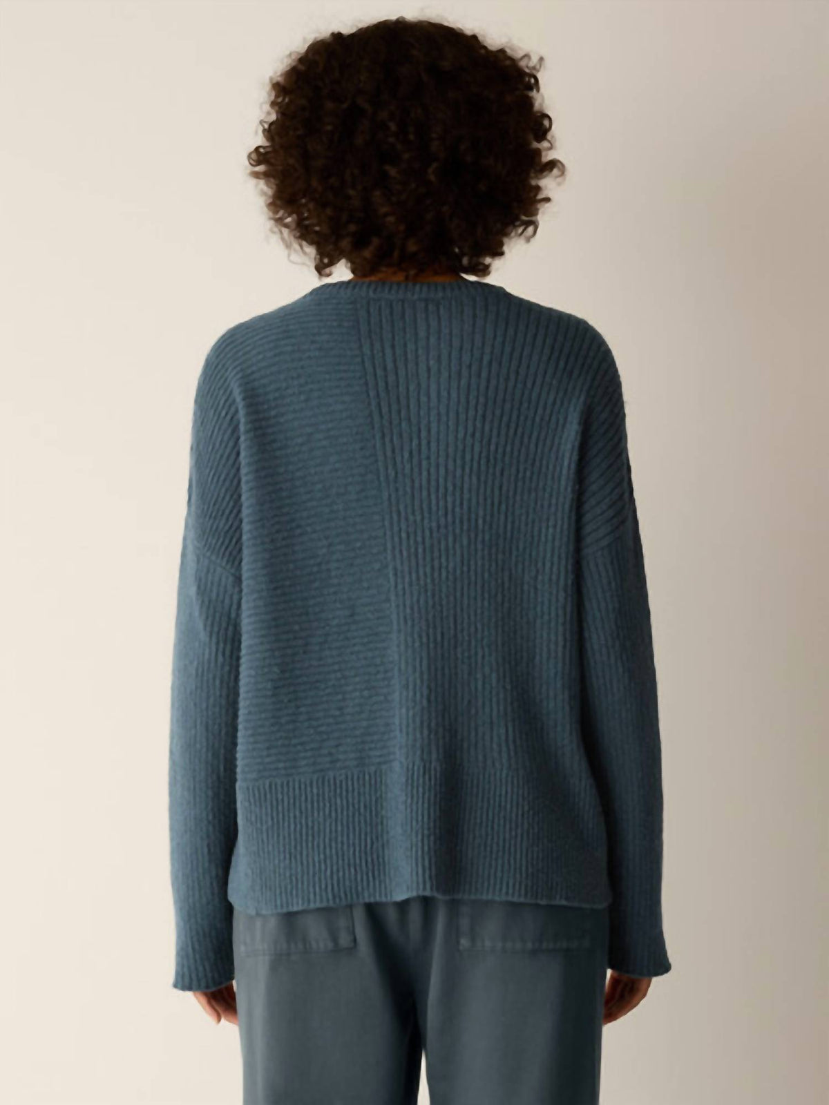 Eileen Fisher - Peruvian Cotton Cloud Crew Neck Top