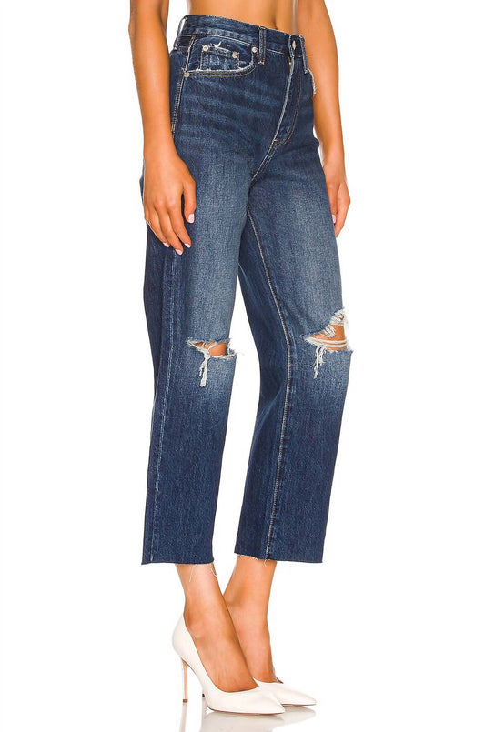 Pistola - CASSIE CROP SUPER HIGH RISE STRAIGHT JEAN