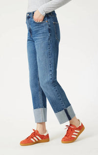 Mavi - Savannah Cuffed Straight Leg Jeans