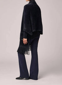 Soia&Kyo - DANELA KNIT SCARFIGAN WITH FRINGE