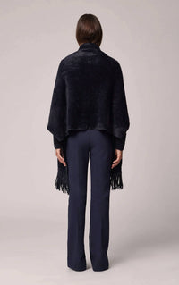 Soia&Kyo - DANELA KNIT SCARFIGAN WITH FRINGE