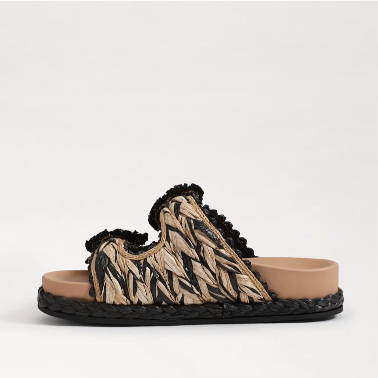 Sam Edelman - Women's Reina Rounded Open Toe Slip On Espadrilles Flat Sandals