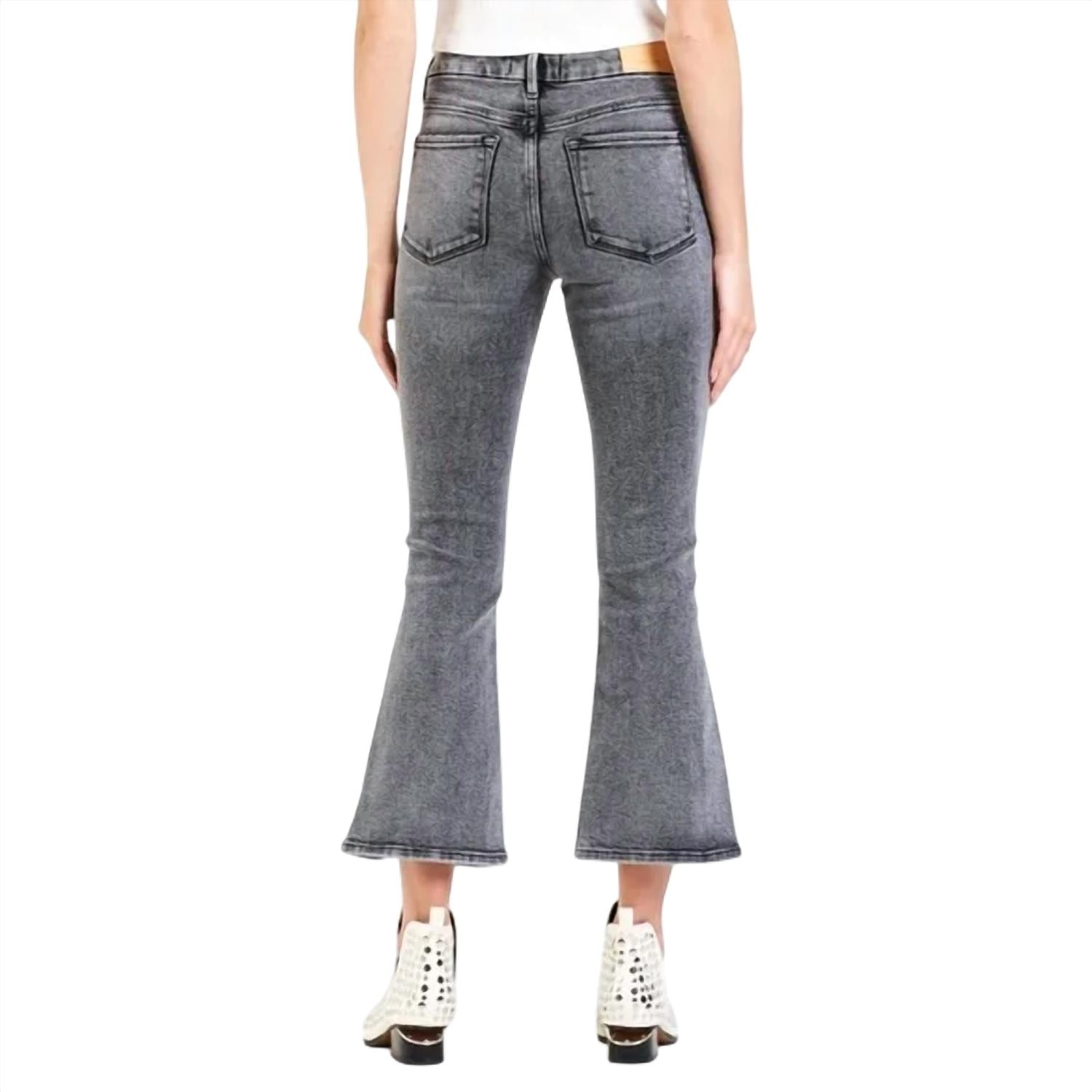 Dear John Denim - JEANNE SUPER HIGH RISE CROPPED FLARE JEANS