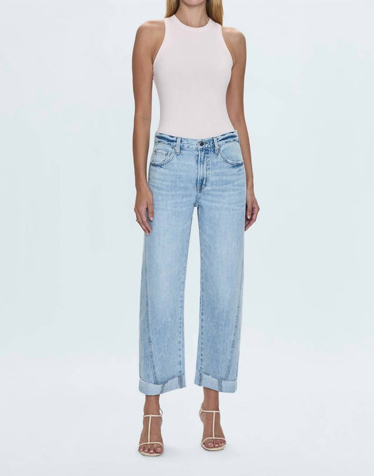 Pistola - Women's Kacey Mid Rise Cuff Jean