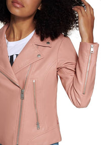 Levi'S - Faux Leather Asymmetrical Moto Jacket