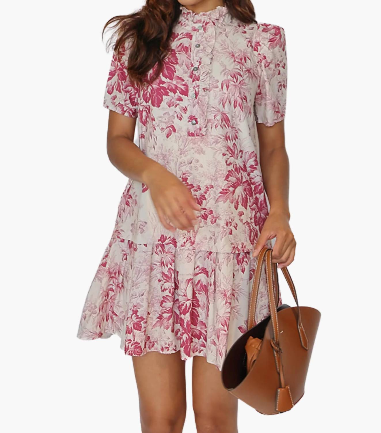 Entro - Edith Peplum Mini Dress