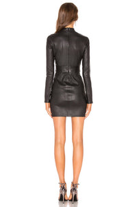 Rta - Domino Leather Dress