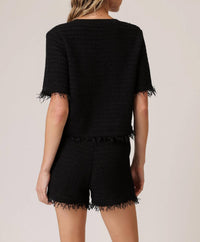 Line And Dot - Sancia Button Down Top