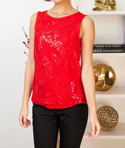 Gail Sequins Tank