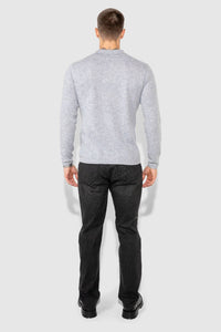 Monfrere - Pierce Long Collared Cashmere Sweater