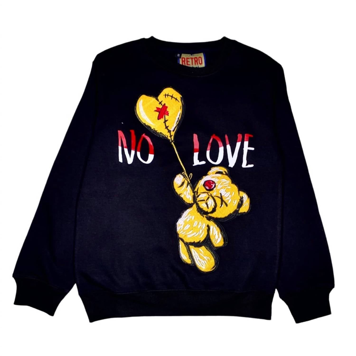 Retro Label - MEN'S 14S WINTERIZED NO LOVE CREW NECK SWEATSHIRT