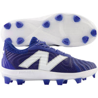 New Balance Men's Fuelcell 4040v7 Molded Cleats Athletic Shoes in royal blue - men's shoe - alternate view
