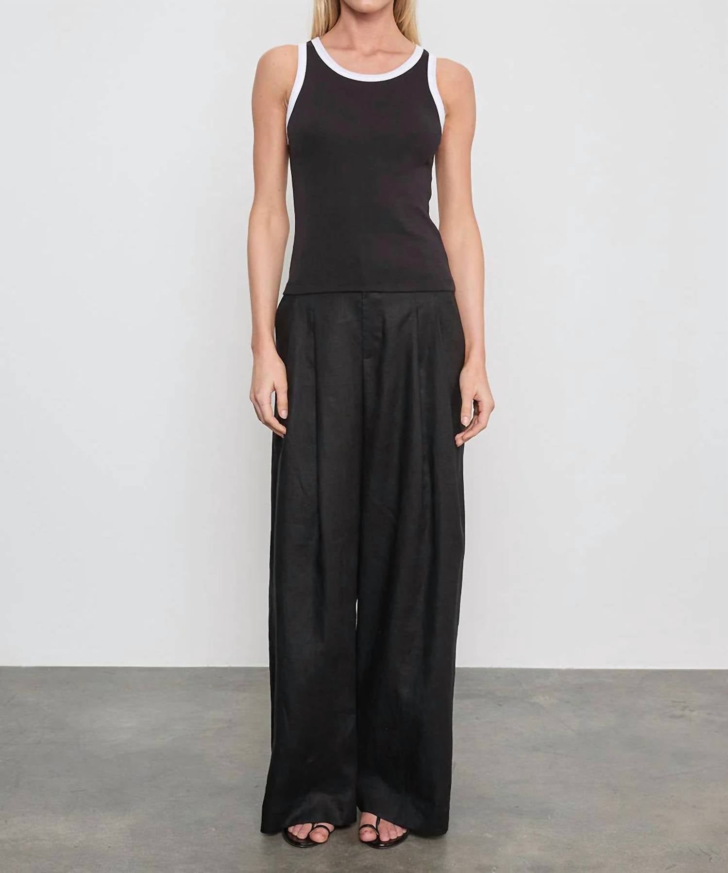 Enza Costa - Linen Easy Trouser