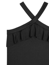 Mia - Girls' Flutter Crossover Tank