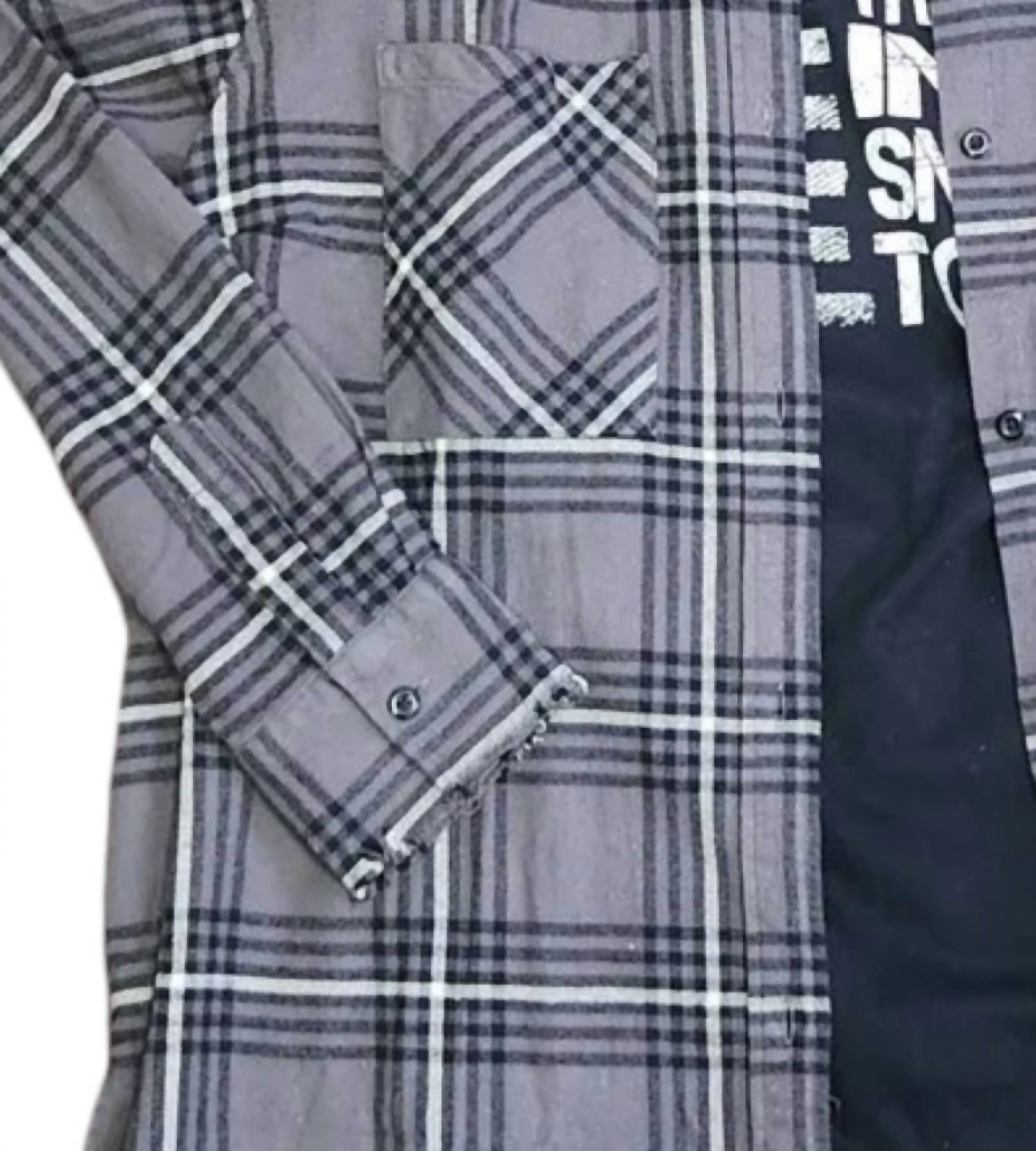 One 24 Rags - Plaid Flannel Shirt