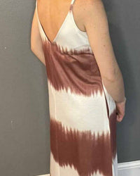 Pretty Bash - Stripe Tie Dye Maxi Dress