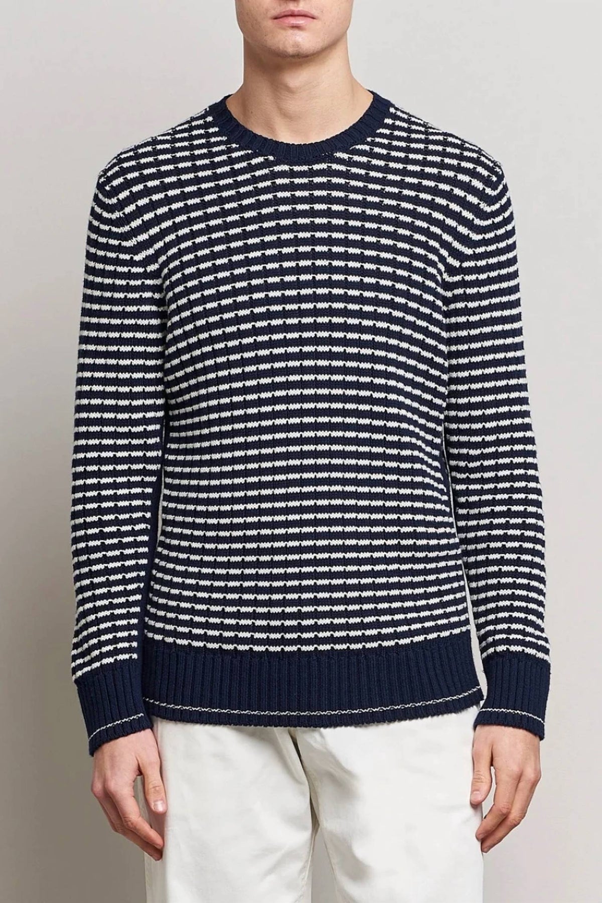 Orlebar Brown - Lorca Organic Cotton Side Stripe Sweater