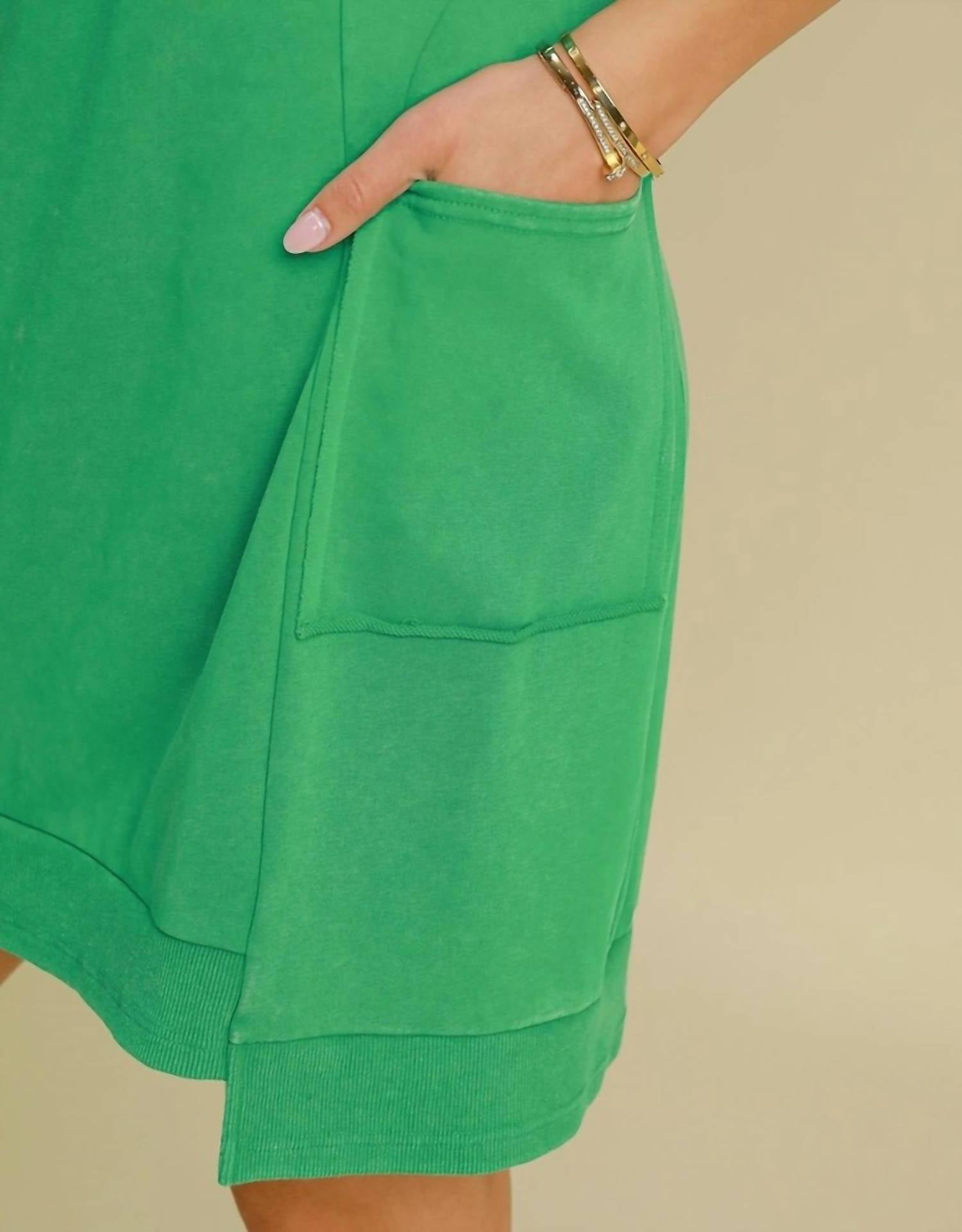 Umgee - Mineral Washed Midi Dress