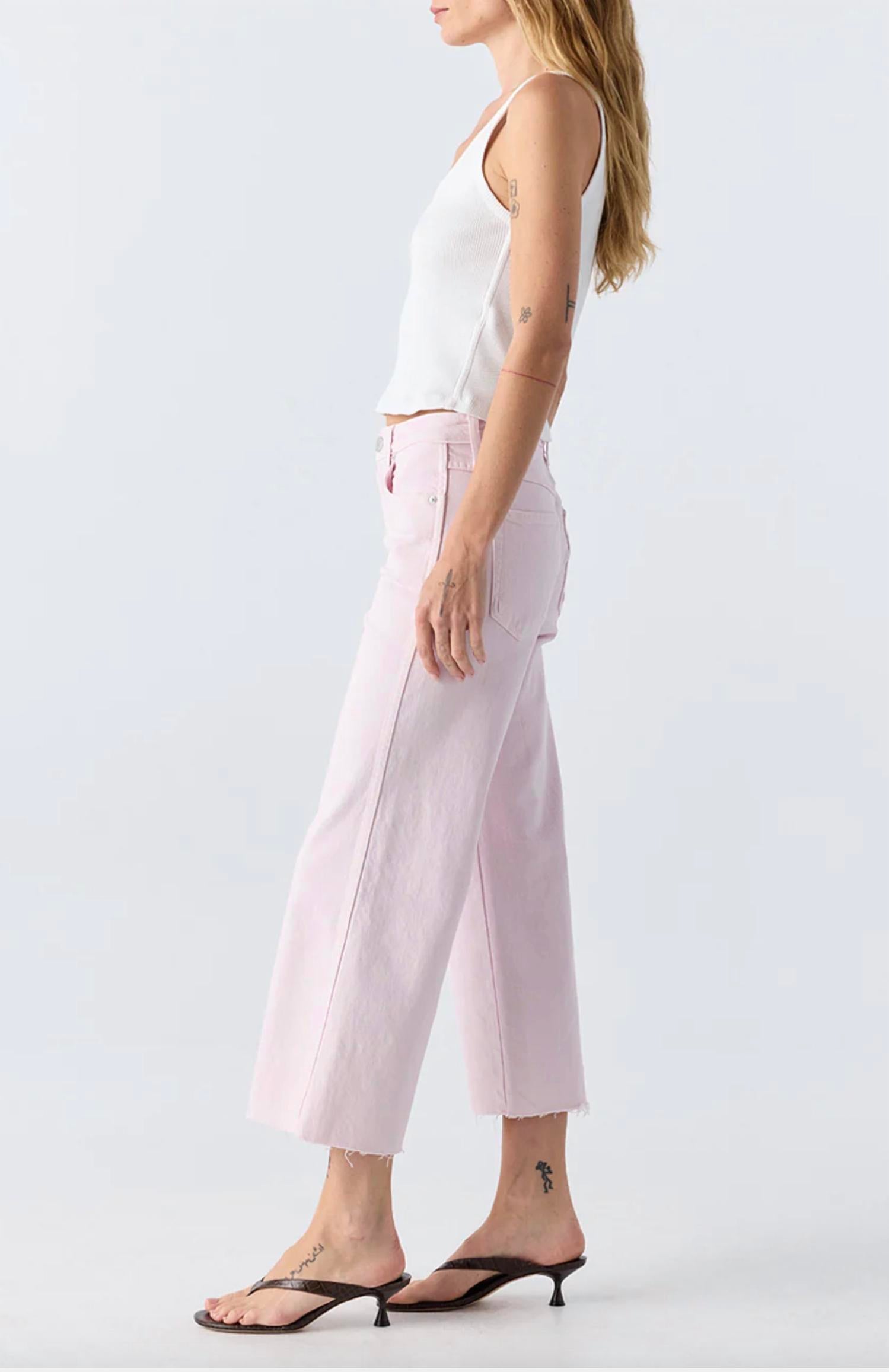 Amo - Marjorie Mid Rise Wide Leg Jeans