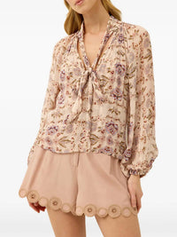 Marie Oliver - Florence Floral Tie Blouse Top