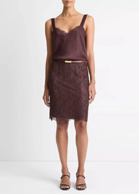 Vince - Short Lace Skirt