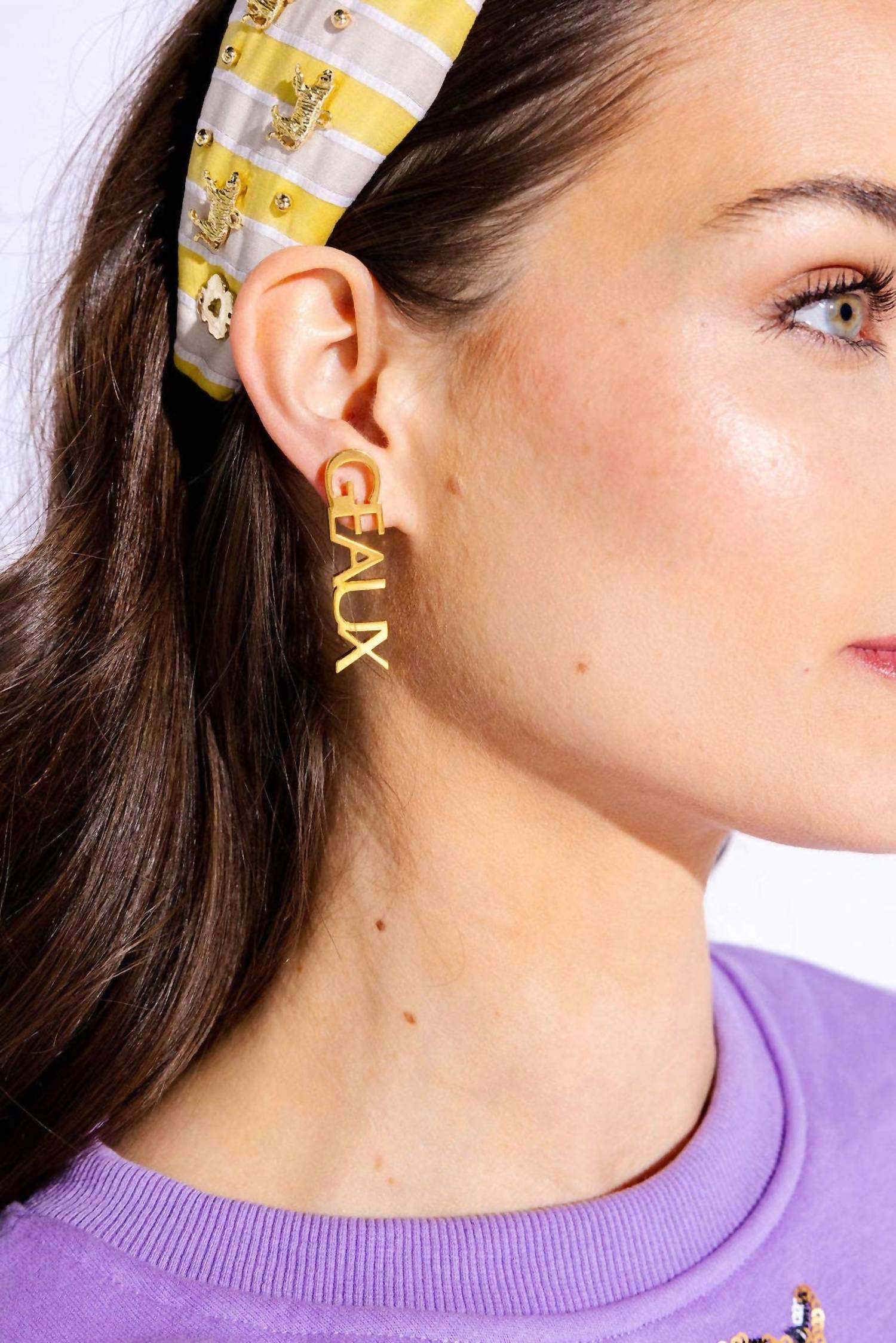 Hello Edie - Women's Geaux Earrings