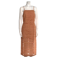 Walter Baker Women's Eyelet Bodycon Dress in tan - women's dress