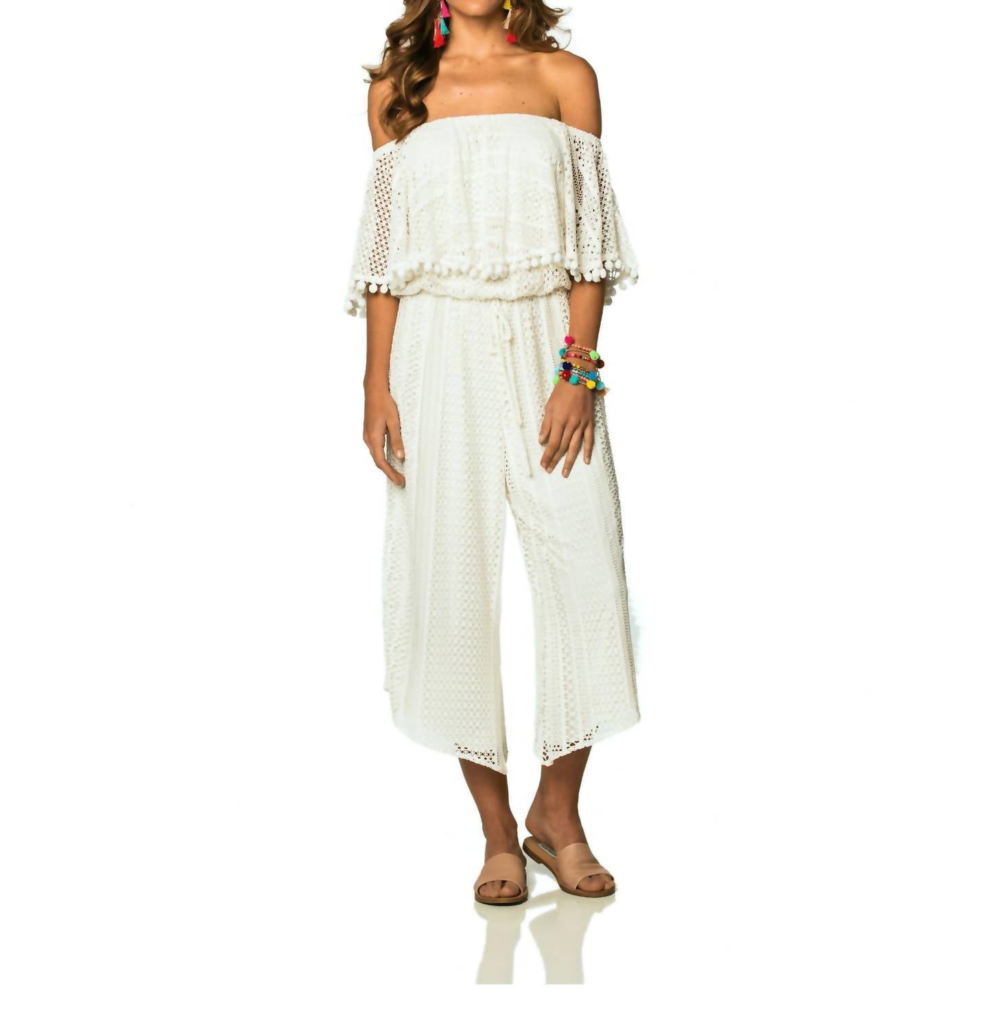 Soah - Women's Emma Lace Jumpsuit