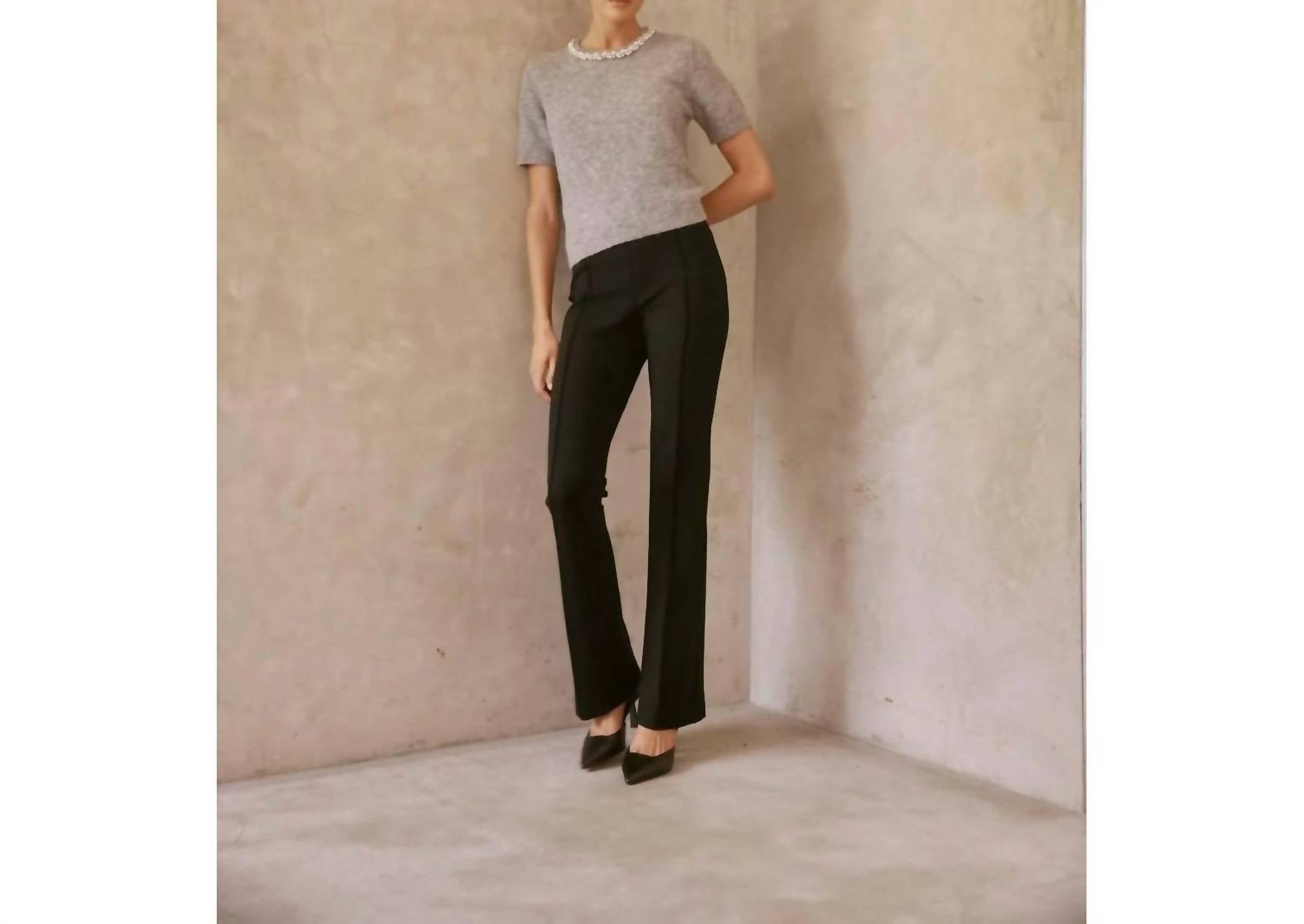 Clara Sunwoo - Albee Ponte Bootcut Pant