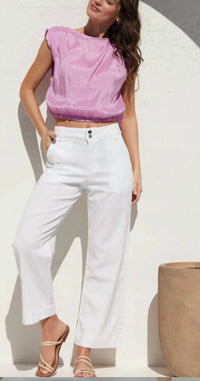 SAIGE - WIDE LEG CROP