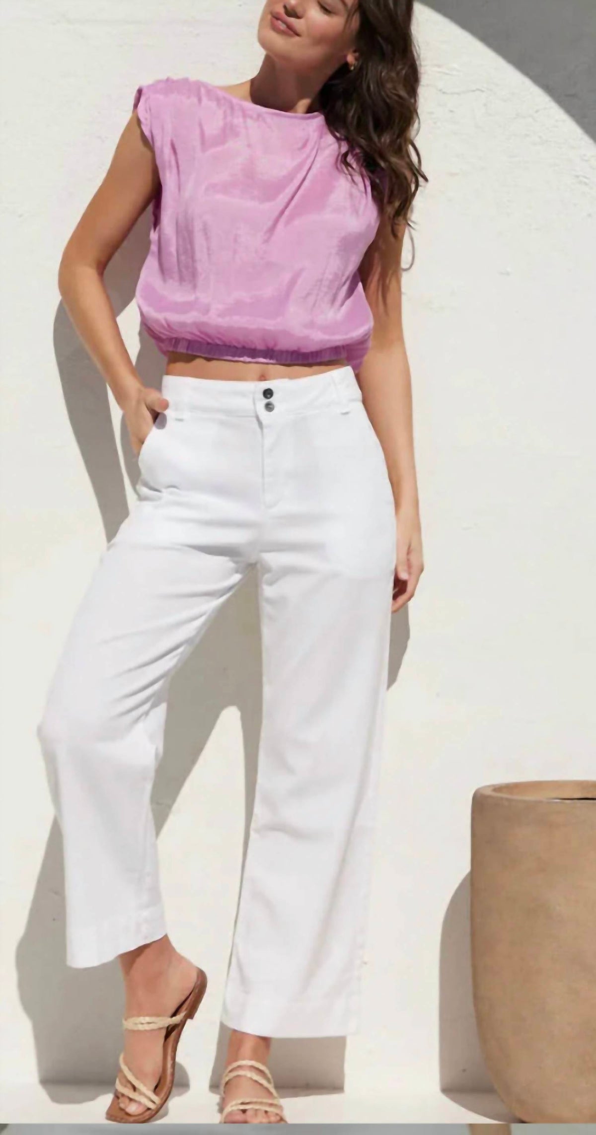 SAIGE - WIDE LEG CROP