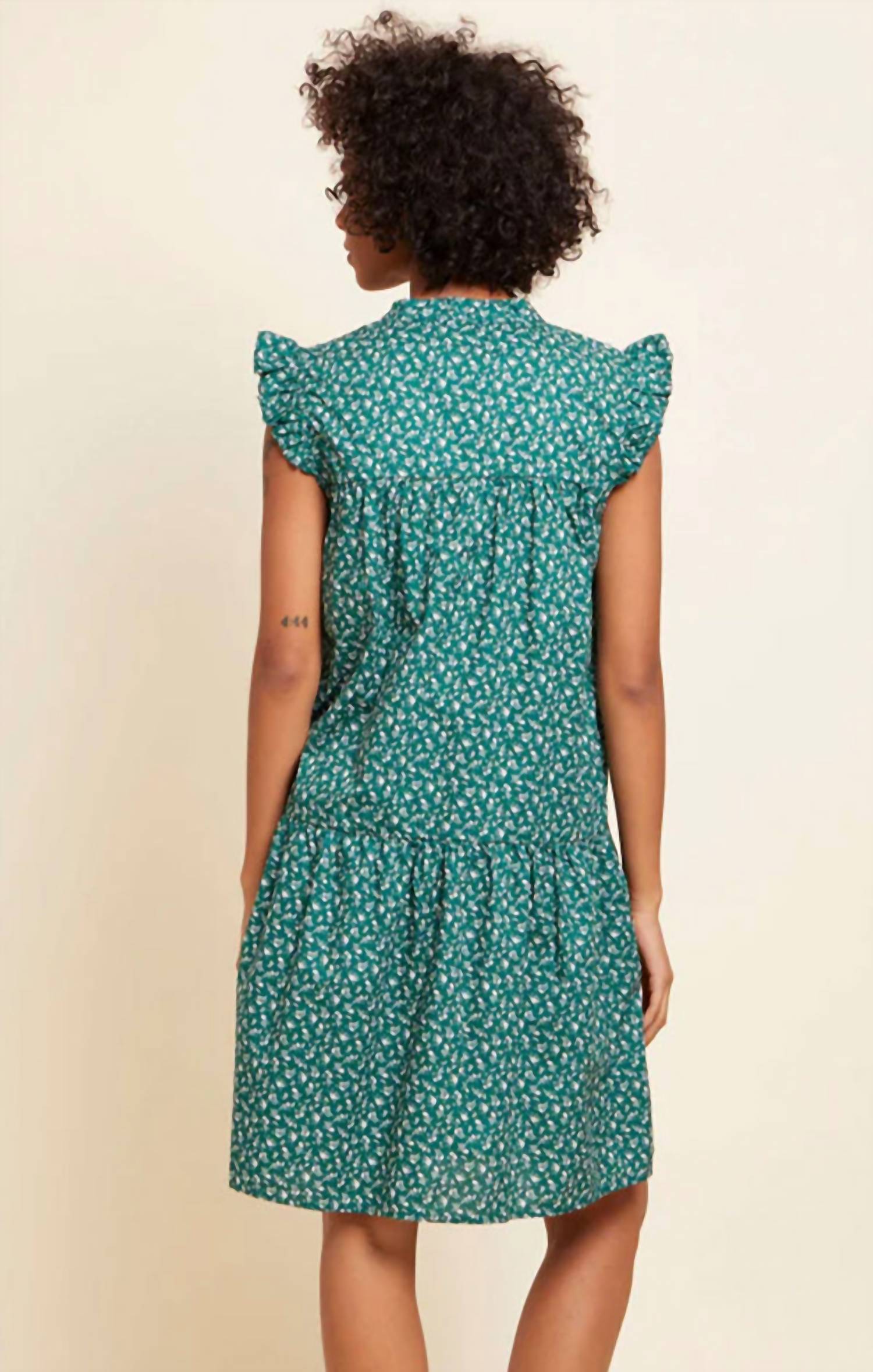 Nation Ltd - Jasmine A-Line Ruffled Mini Dress