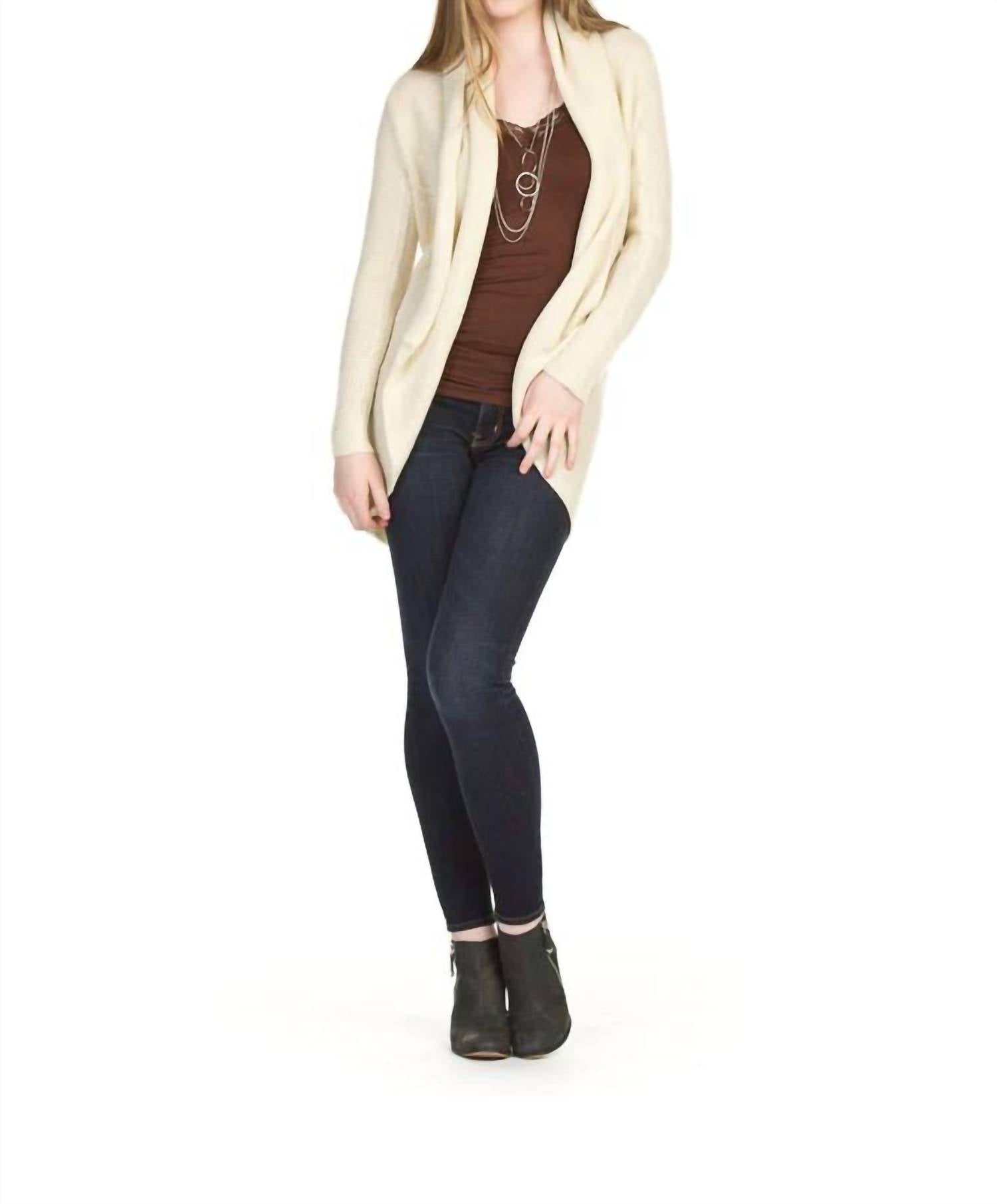 Papillon - Solid Cocoon Cardigan