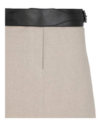 Salvatore Ferragamo - Women's Mini Skirt With Removable Leather Belt