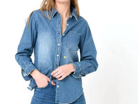 Kerri Rosenthal - Mia Shirt Core True Denim Jacket