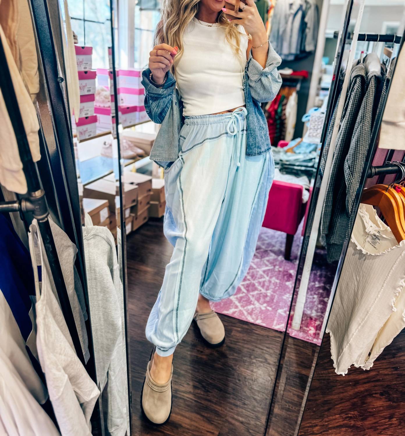 Pol - Relaxed Pull-on Pants