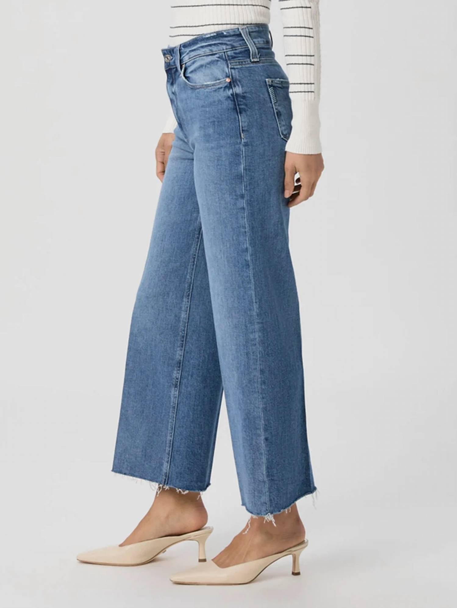 Paige - Anessa Raw Hem Jean